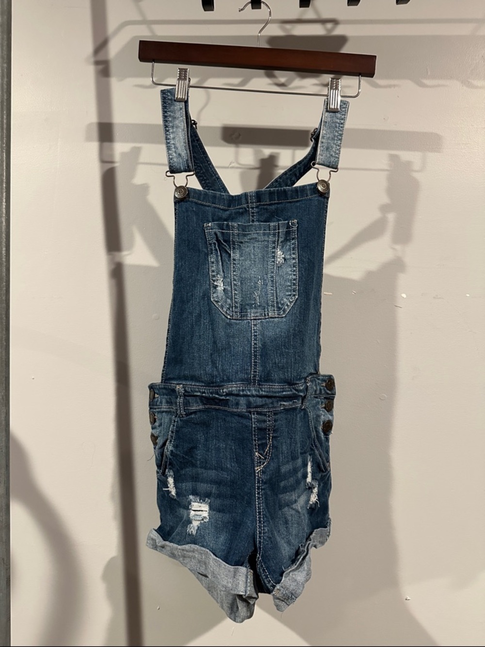 Wallflower Blue Denim with Cream Embroidery